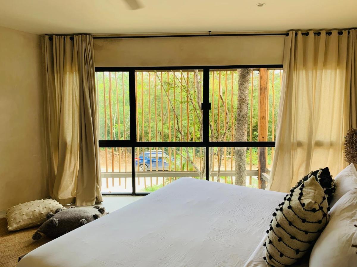 Vida Jungle Boho Apart 9 With Special Fee To Access Hotel Bardo Tulum Pueblo Buitenkant foto