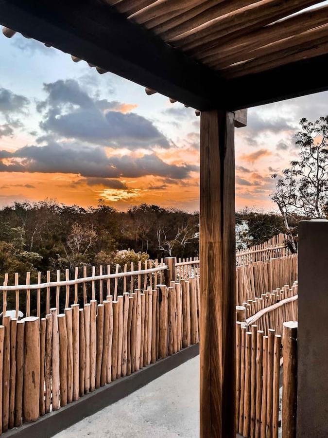Vida Jungle Boho Apart 9 With Special Fee To Access Hotel Bardo Tulum Pueblo Buitenkant foto