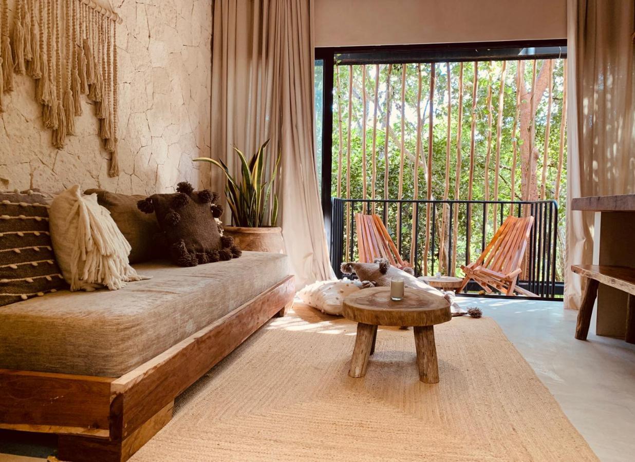Vida Jungle Boho Apart 9 With Special Fee To Access Hotel Bardo Tulum Pueblo Buitenkant foto