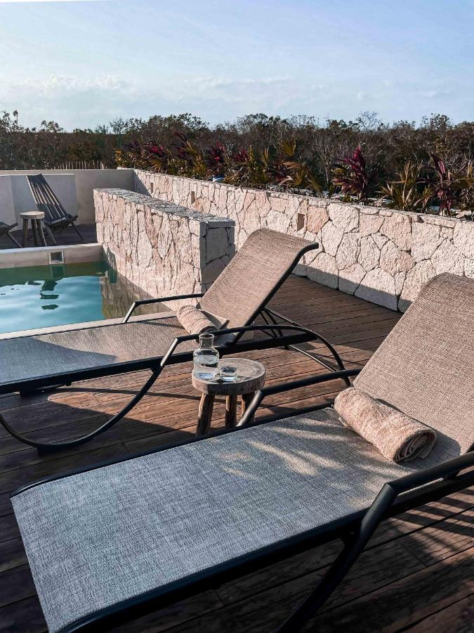 Vida Jungle Boho Apart 9 With Special Fee To Access Hotel Bardo Tulum Pueblo Buitenkant foto