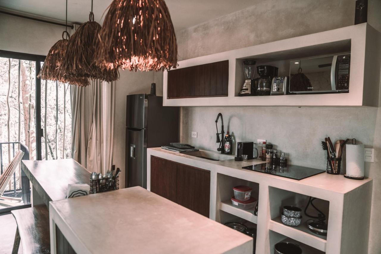 Vida Jungle Boho Apart 9 With Special Fee To Access Hotel Bardo Tulum Pueblo Buitenkant foto